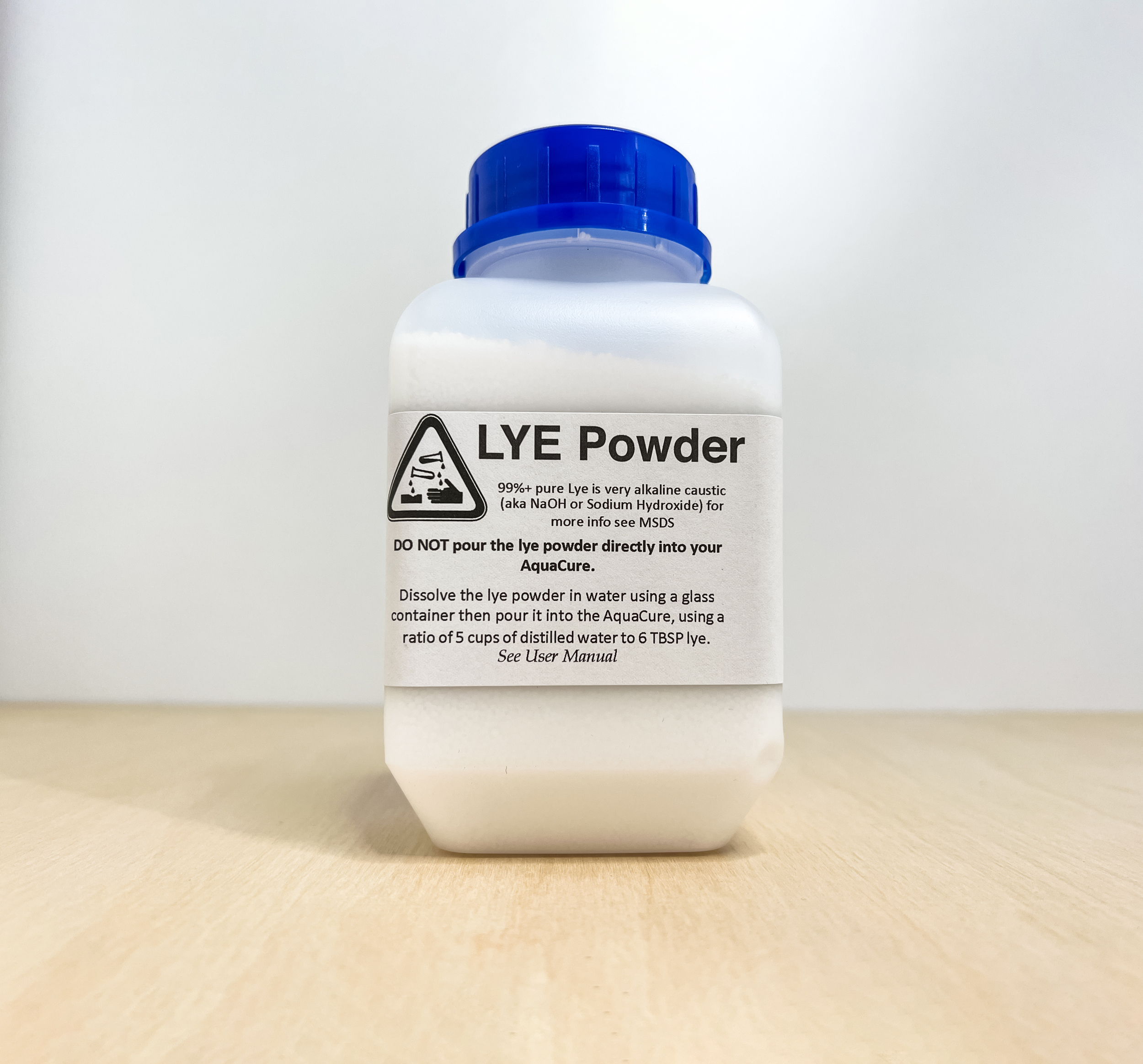 Additional electrolyte (lye) powder/crystals - AquaCure by Pureffect