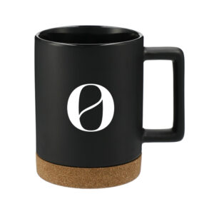 PureONE coffee/tea mug with cork base (synthetic)